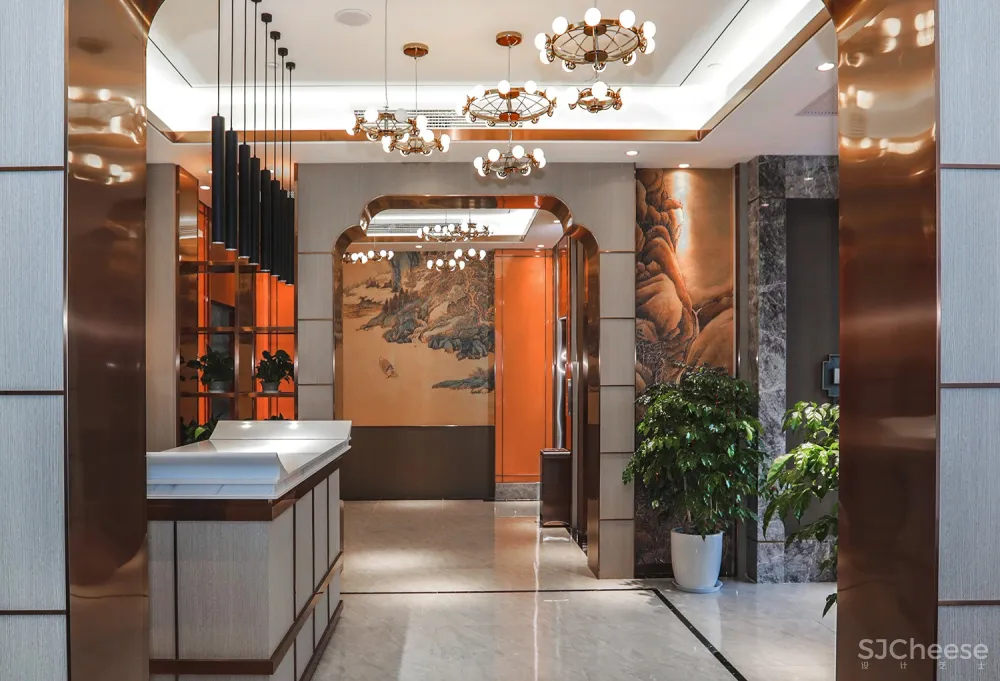 B J D ▏新作 ▏会龙湖农庄大酒店-交替变换的现代中式与古朴中式意境空间