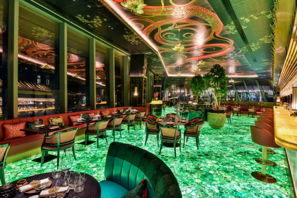 Adam Ellis Studio | The Ivy Asia , 伦敦现代艺术餐厅