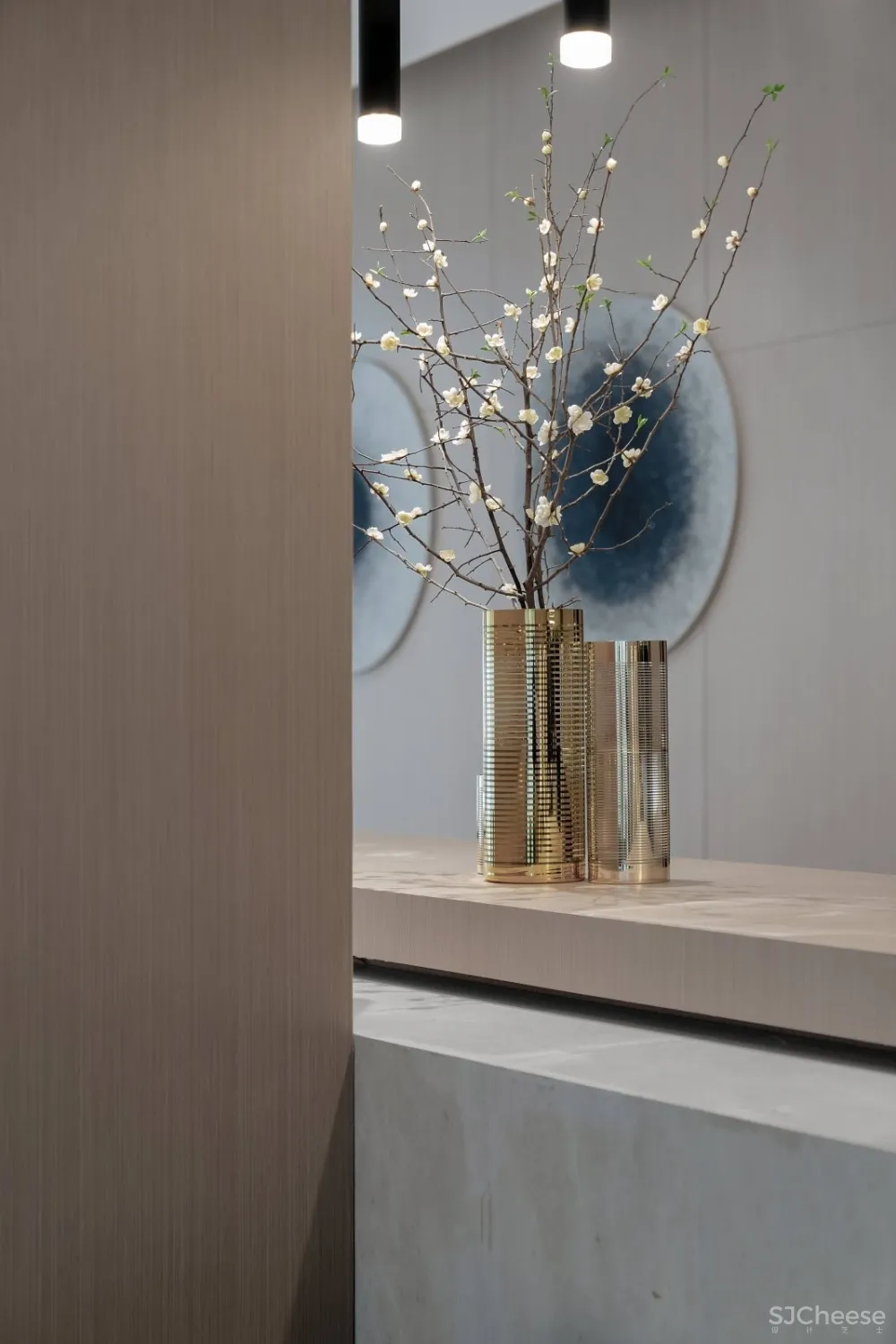 用当代简约精神重塑东方文化的韵律之美|540m²售楼处|殊众设计