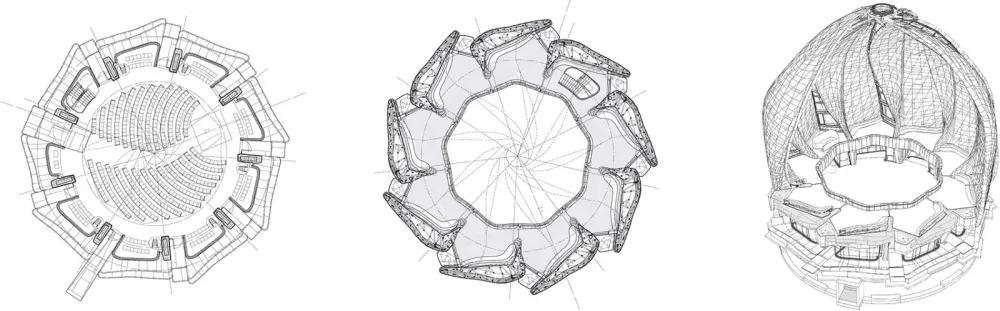 南美洲巴哈伊寺庙,智利 / Hariri Pontarini Architects