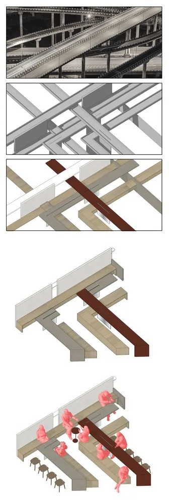 喜茶重庆龙湖U城天街店 / 超级平常空间设计