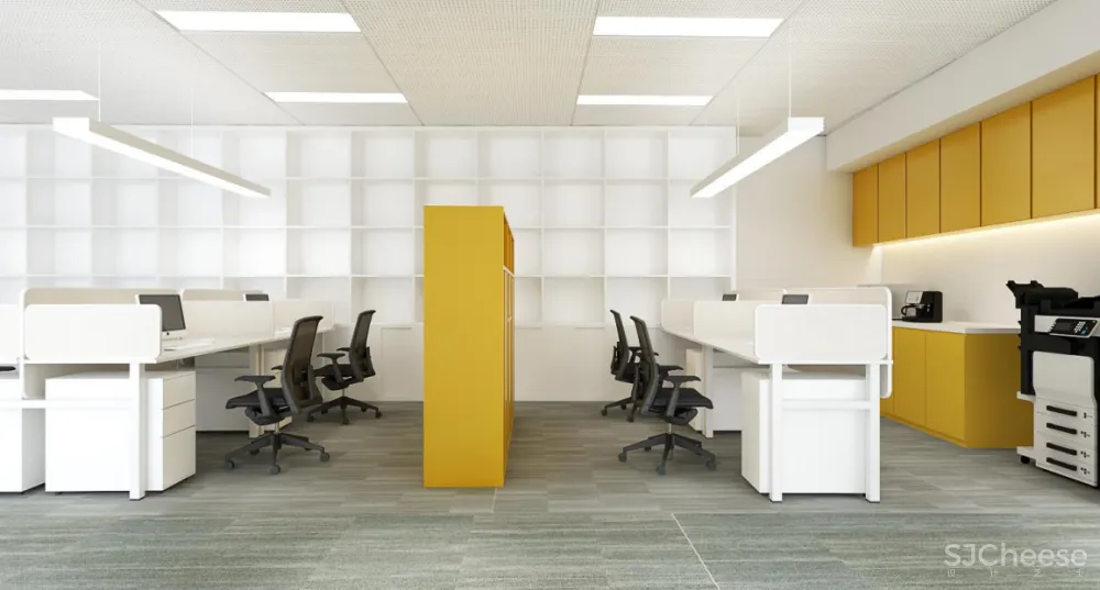 以现代设计手法,给你不一样的办公新体验