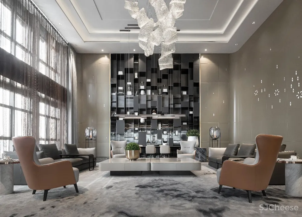 中粮天悦壹号办公展示空间 • 流动的圣节