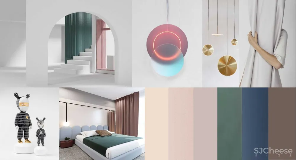 72㎡演绎唯美loft样板房丨殊众设计