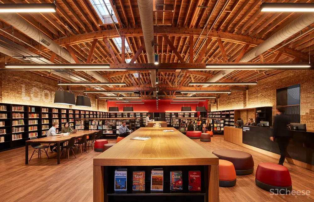 芝加哥公共图书馆West Loop分馆 / SOM