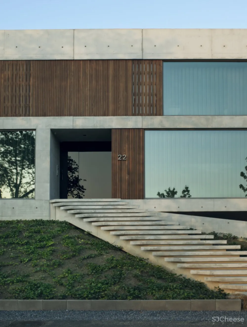 Dreessen Willemse | Villa 22 , 混泥土建筑与自然的美