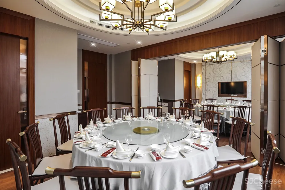 B J D ▏新作 ▏会龙湖农庄大酒店-交替变换的现代中式与古朴中式意境空间