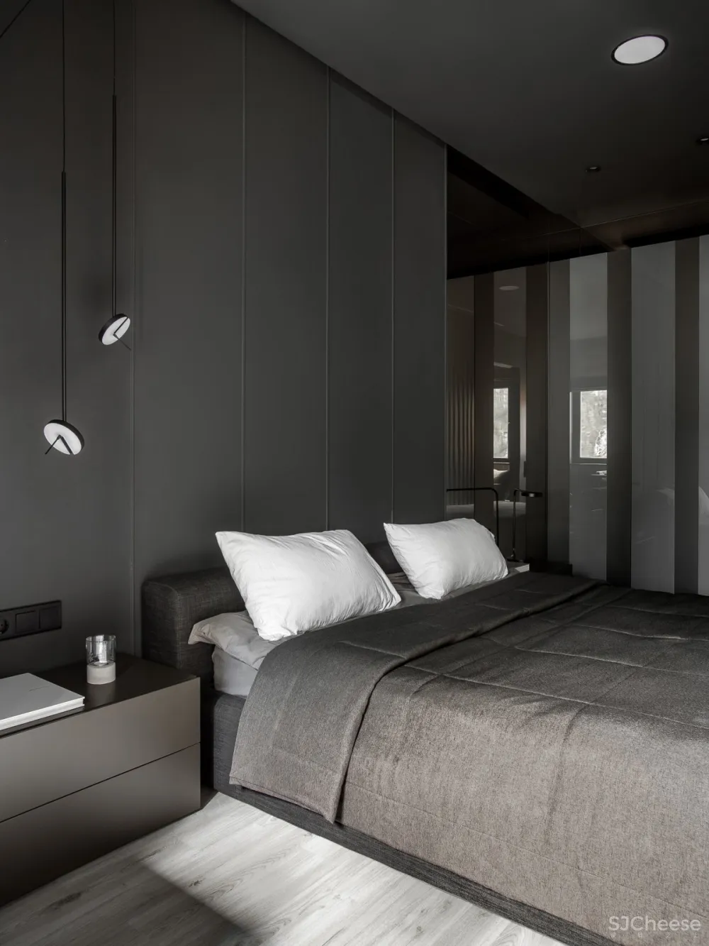 Quadrum Studio | DK CH Flat , 现代混泥土的功能住宅