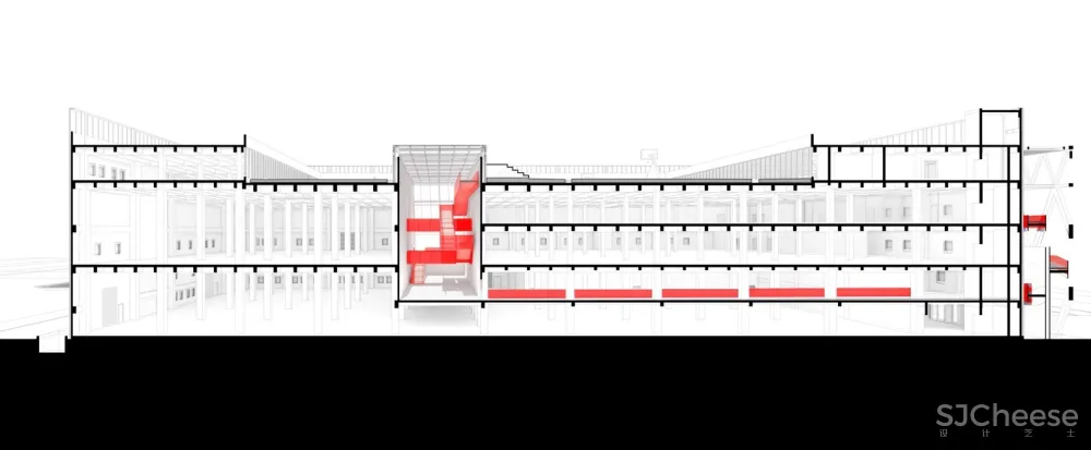 AZL Architects | 兼具运动时尚与艺术画廊智能工厂