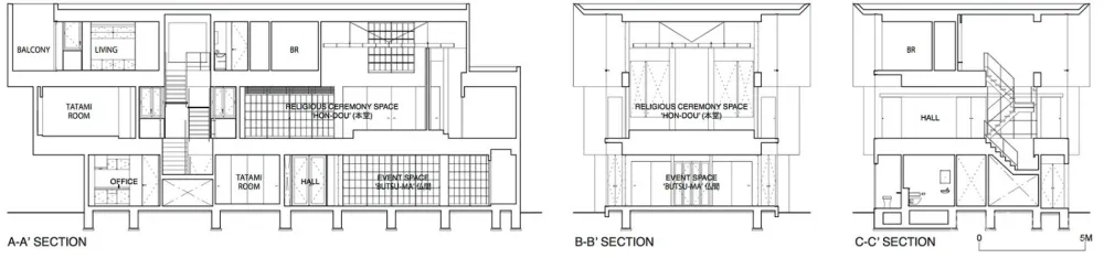 正楽寺,东京 / 樫原徹建築設計事務所