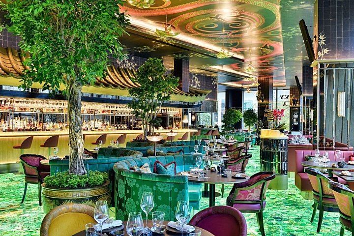 Adam Ellis Studio | The Ivy Asia , 伦敦现代艺术餐厅