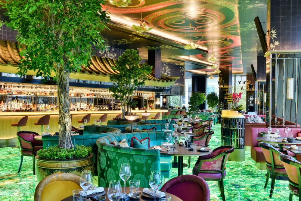 Adam Ellis Studio | The Ivy Asia , 伦敦现代艺术餐厅