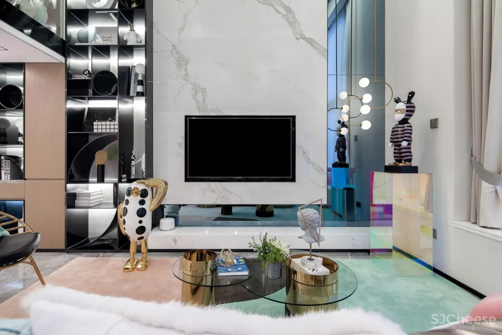 72㎡演绎唯美loft样板房丨殊众设计