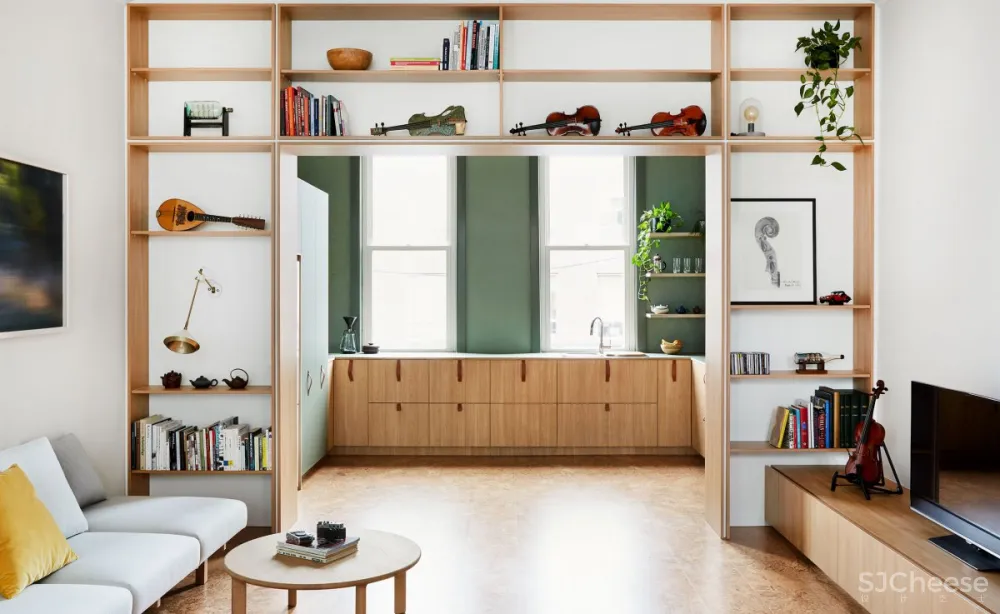 Tsai Design | Violin Shop , 墨尔本充满阳光的温馨住宅