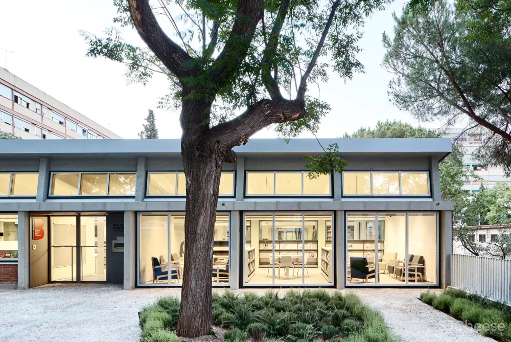 OliverasBoix architectes | 复原蒙博图书馆