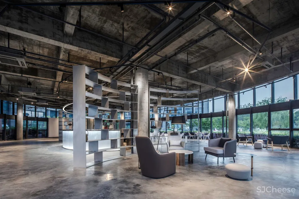 新作 | 北京不自然空间环境设计，合肥蜂巢城市会客厅