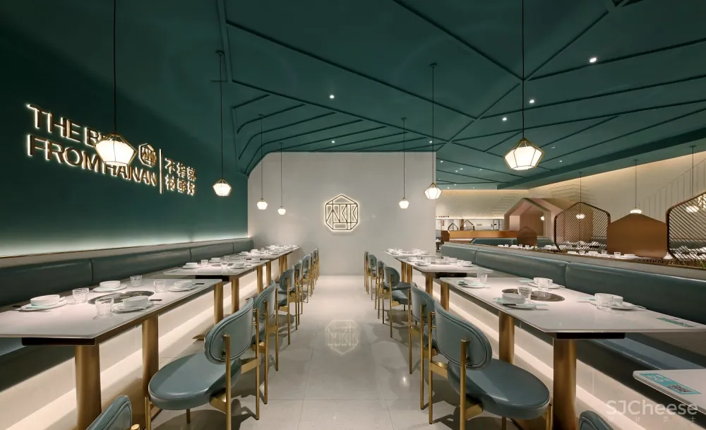 【艺鼎新作·椰客】清新·自然·时尚·轻奢,这个椰子鸡餐厅又潮又酷!