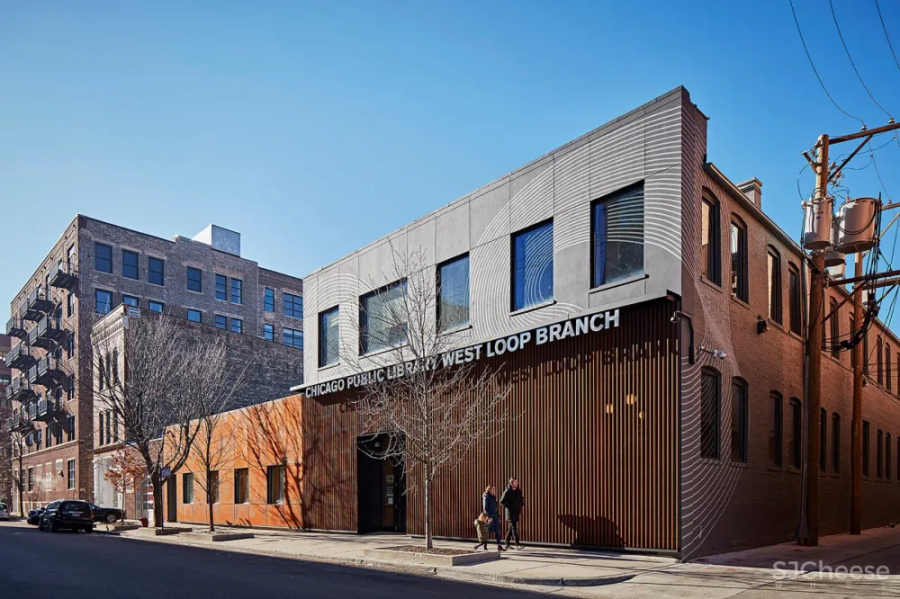 芝加哥公共图书馆West Loop分馆 / SOM