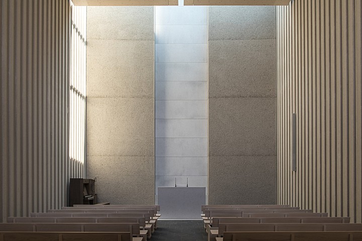 Walser Architekturteam | 瑞士极简教堂 Murten Church