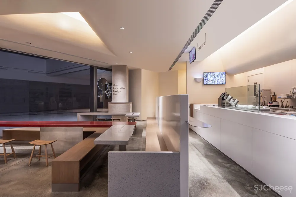 喜茶重庆龙湖U城天街店 / 超级平常空间设计