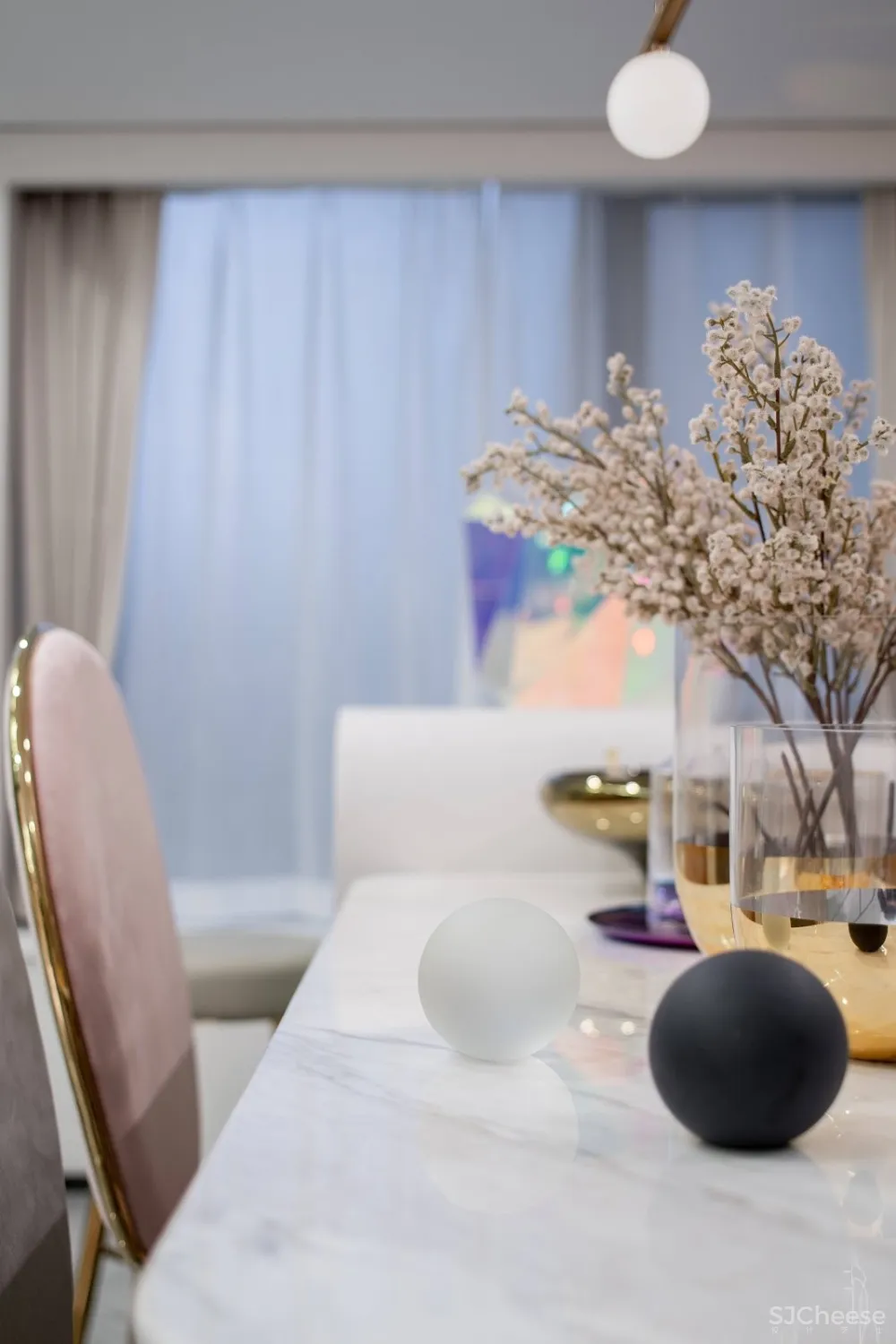 72㎡演绎唯美loft样板房丨殊众设计