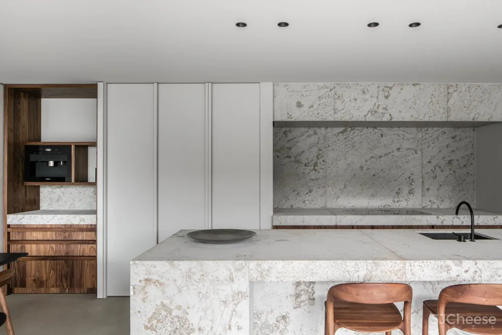 Pieter Vanrenterghem | Residence DD , 中性色调的天然材料
