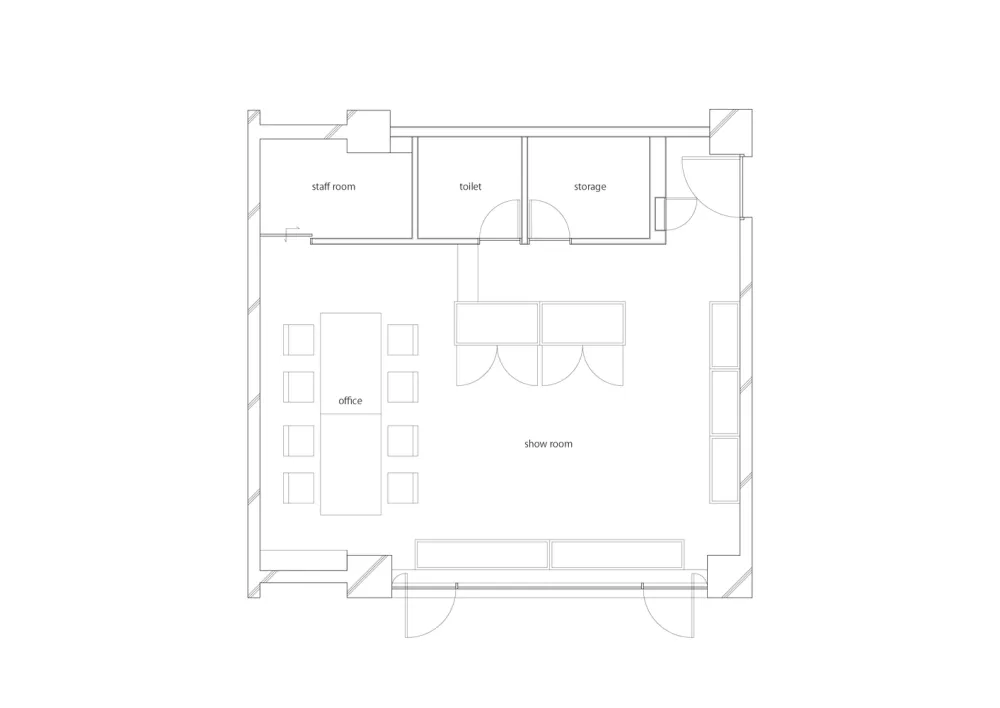 Hidenori Tsuboi l 东京ROTOTO品牌陈列室