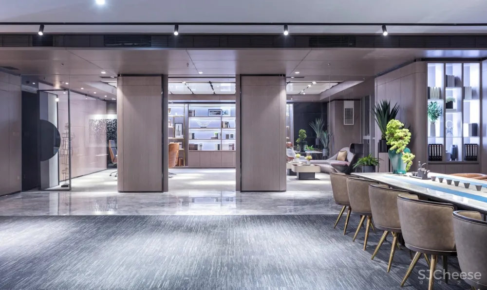 招商江湾国际中心丨办公展示区丨殊众设计