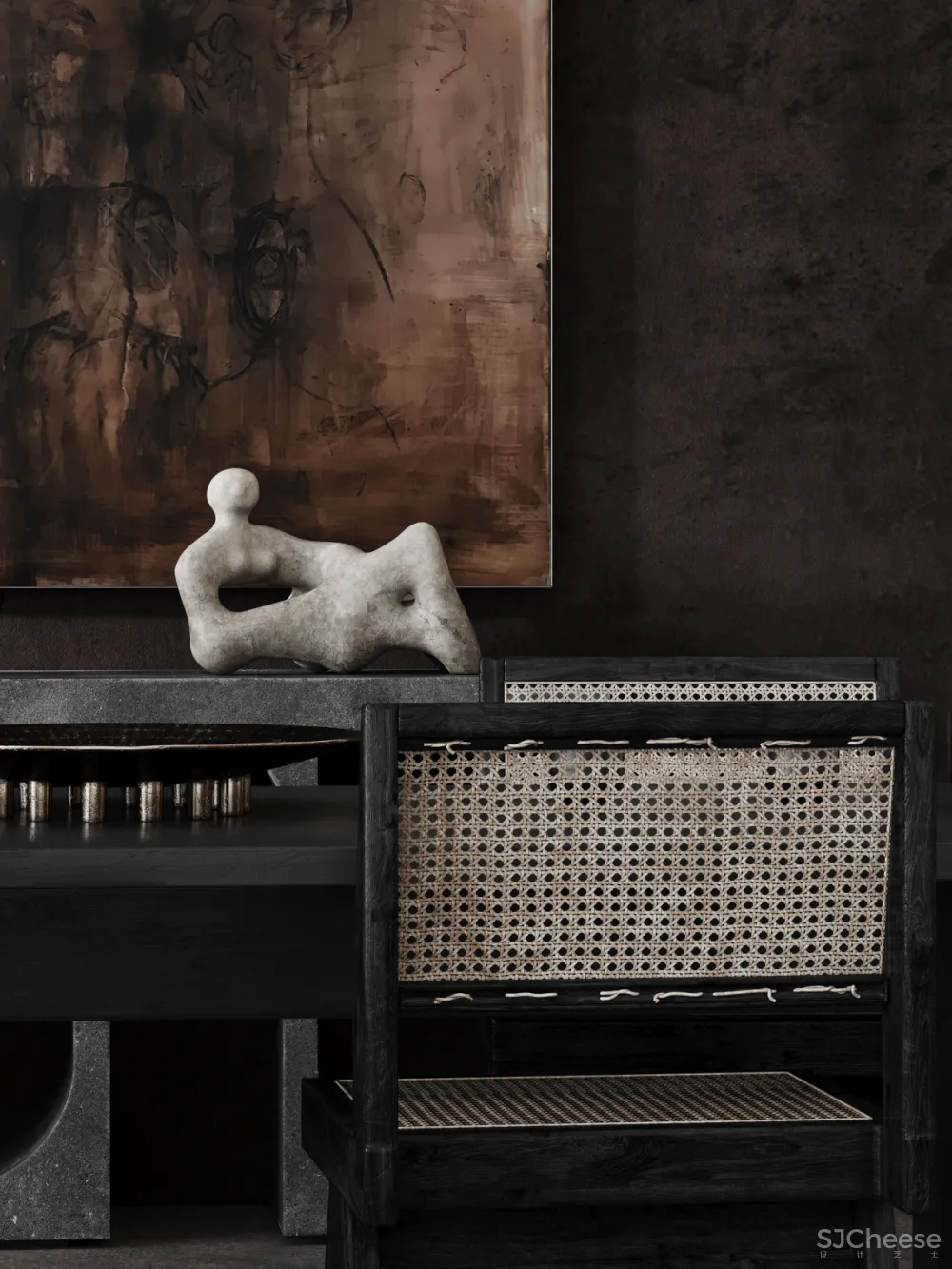 Roman Protopopov | Dark Chocolate , 艺术抽象空间