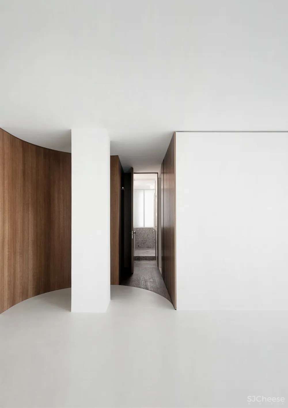 Nicolas Dorvalbory | Apartment P42 , 意大利极简主义住宅