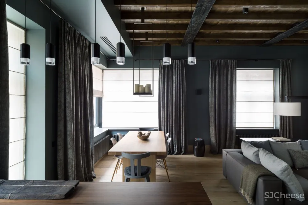 Krauze Architects | Chalet Residence , 工业美学和木屋元素