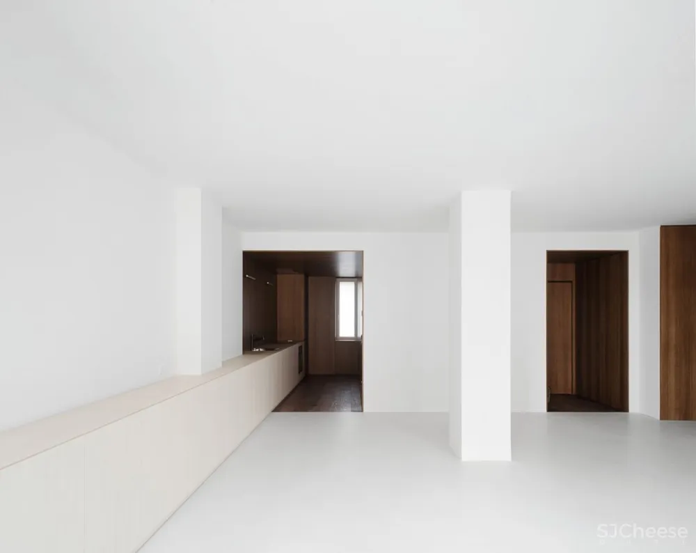 Nicolas Dorvalbory | Apartment P42 , 意大利极简主义住宅