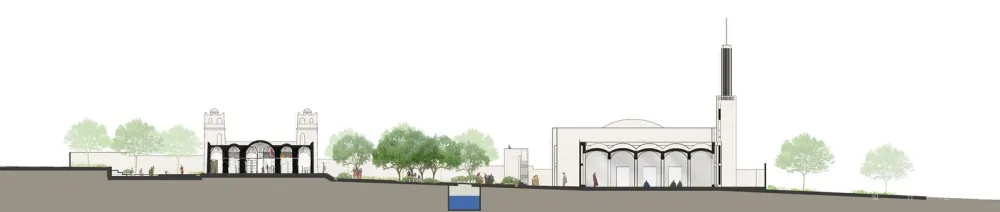 atelier masōmī + studio chahar | 宗教与世俗 HIKMA 图书馆