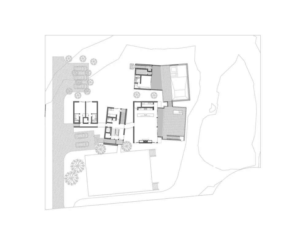 Bates Masi | Kiht Han House , 建筑与自然之间的关系