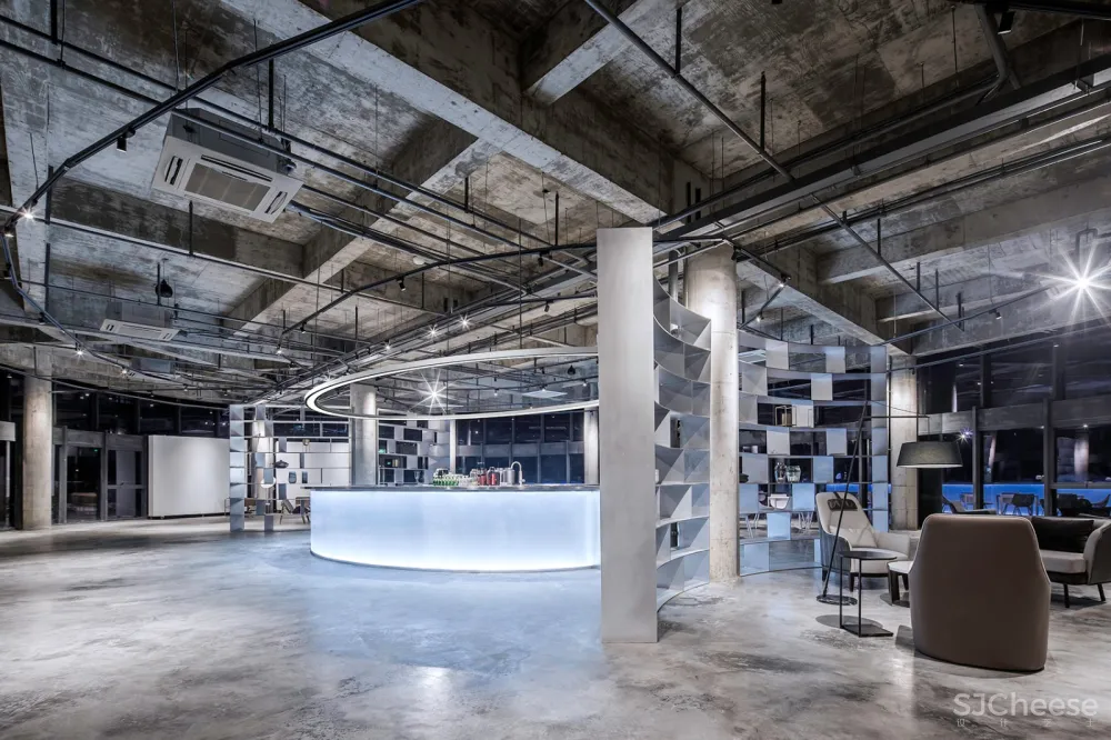 新作 | 北京不自然空间环境设计，合肥蜂巢城市会客厅