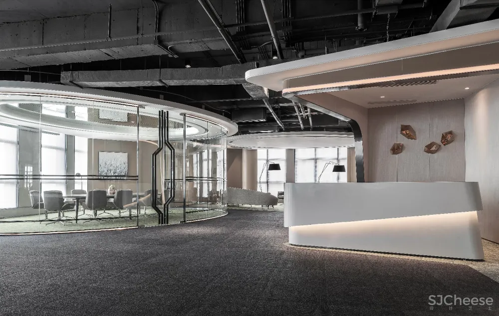 中粮天悦壹号办公展示空间 • 流动的圣节