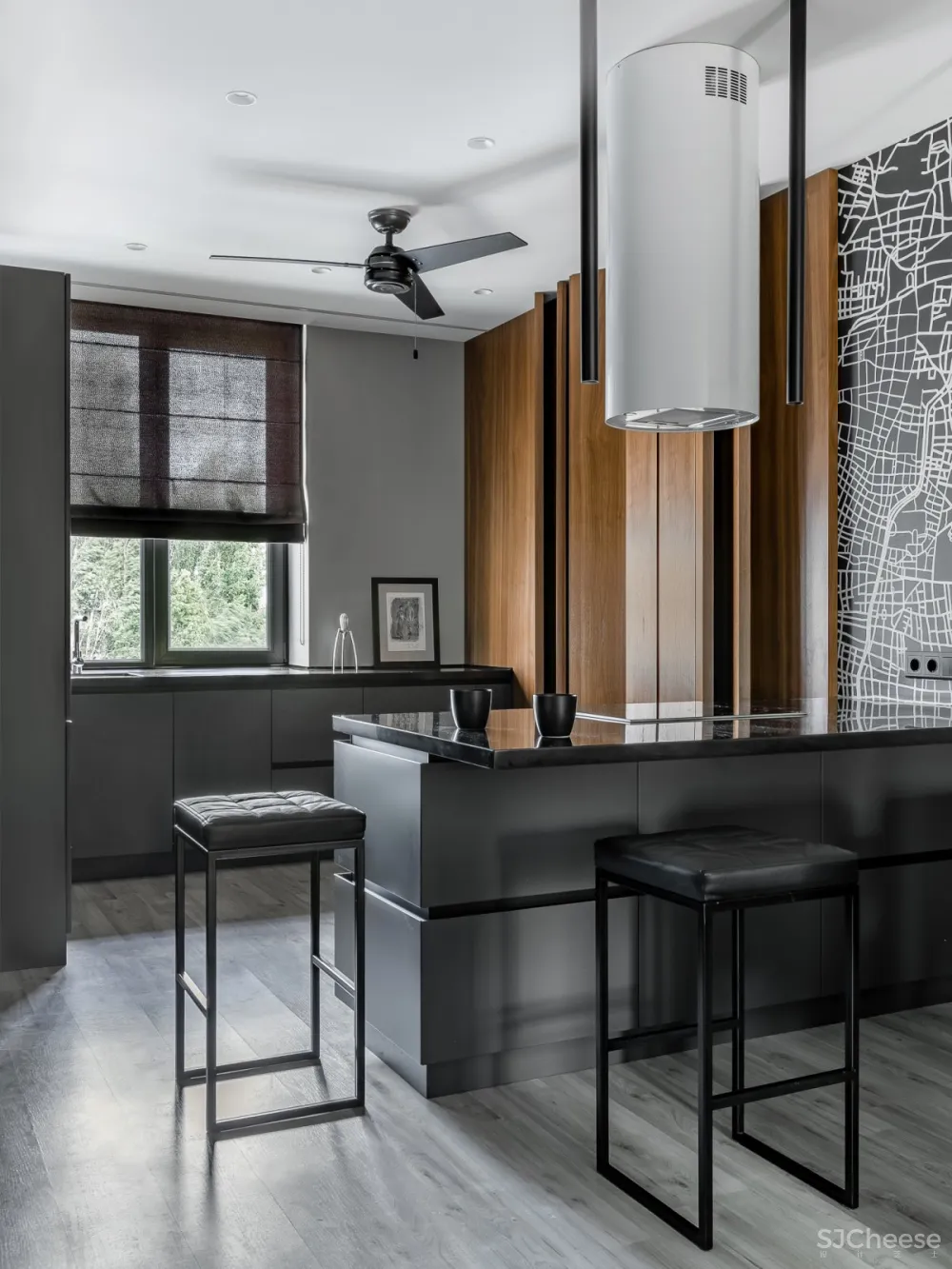 Quadrum Studio | DK CH Flat , 现代混泥土的功能住宅