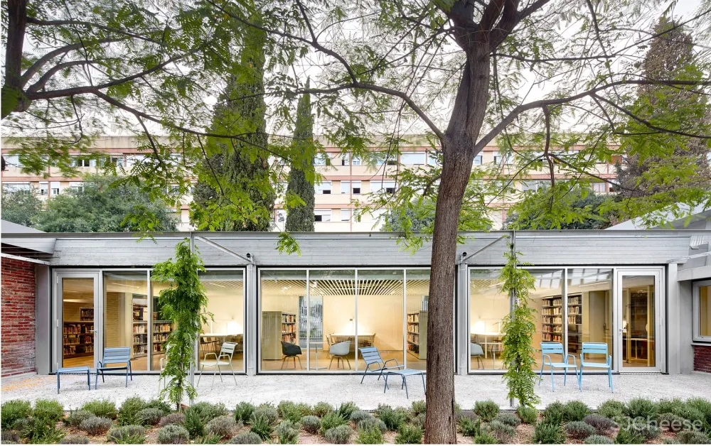 OliverasBoix architectes | 复原蒙博图书馆