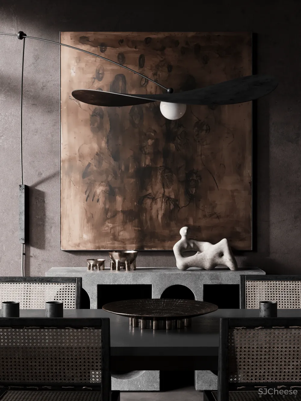 Roman Protopopov | Dark Chocolate , 艺术抽象空间