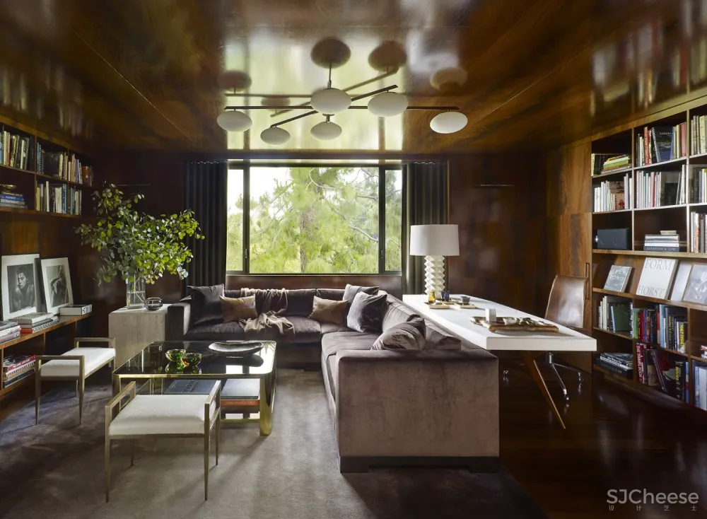 Jamie Bush | Beverly Hills Estate , 开放通风的现代住宅