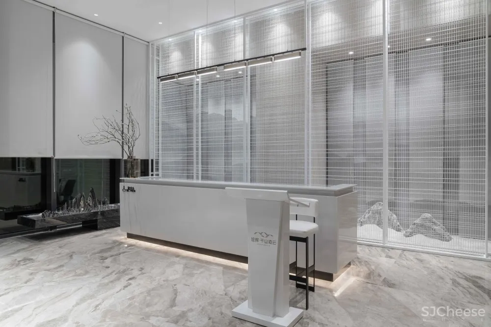 用当代简约精神重塑东方文化的韵律之美|540m²售楼处|殊众设计