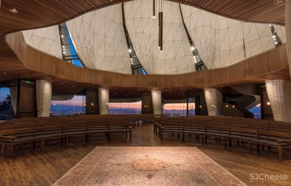 南美洲巴哈伊寺庙,智利 / Hariri Pontarini Architects