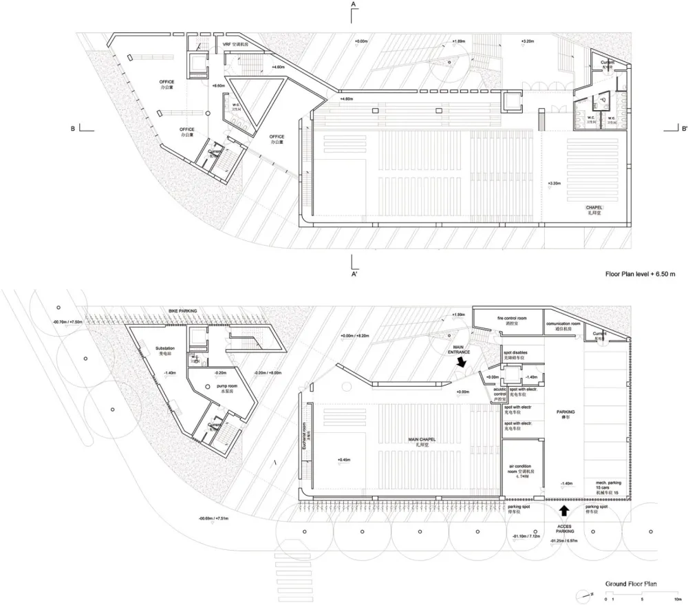 新外滩教堂，上海 / Abalos+Sentkiewicz AS+