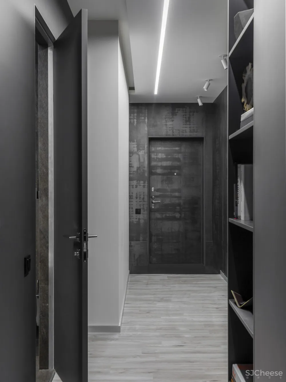 Quadrum Studio | DK CH Flat , 现代混泥土的功能住宅