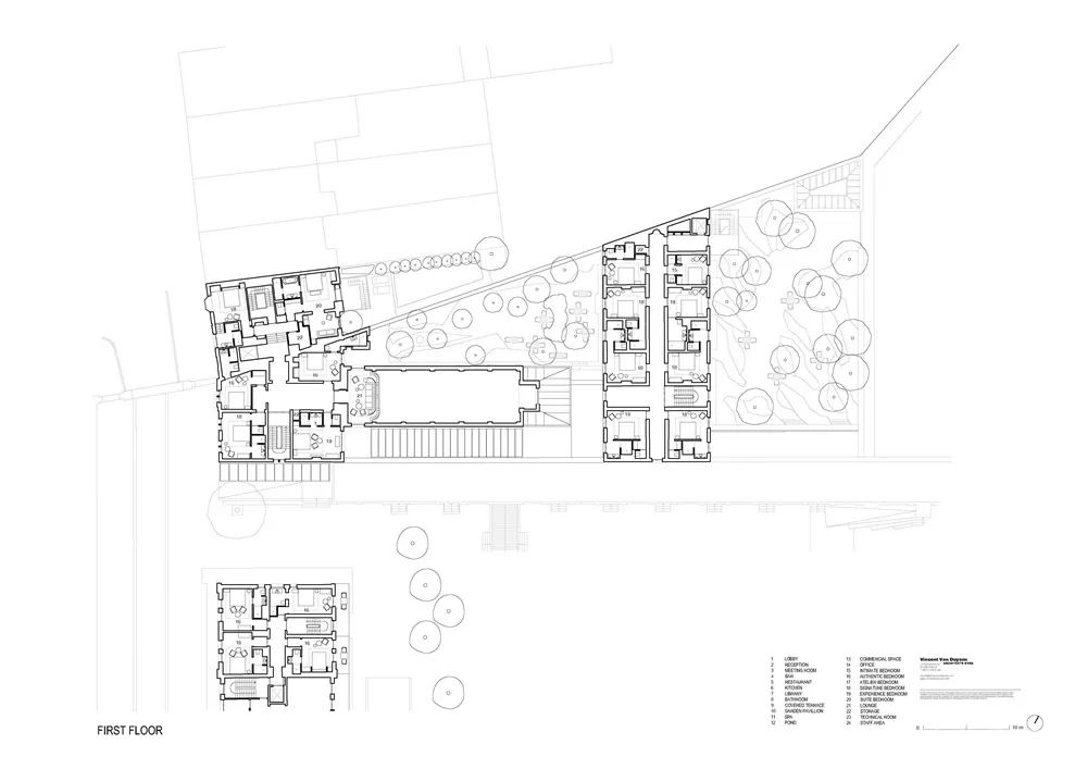 VVDA&WCA l 比利时老建筑改造August酒店