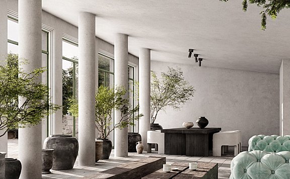 Klaudia Adamiak | IV Residence , 大自然与建筑的平行力量