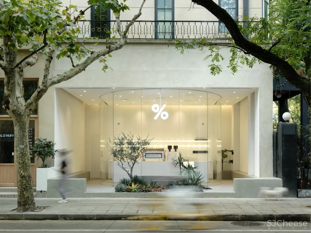 %Arabica，上海建国西路店 / B.l.U.E. Architecture Studio