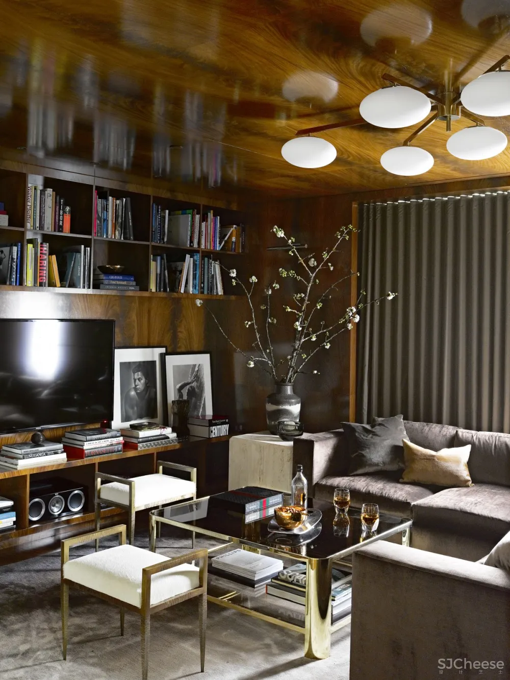 Jamie Bush | Beverly Hills Estate , 开放通风的现代住宅