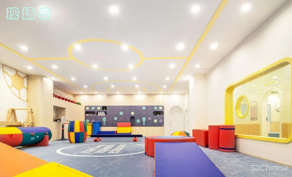 上海江桥万达宝贝王早教中心，设计施工一体化 | WUD伍曦设计