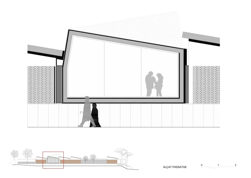 OliverasBoix architectes | 复原蒙博图书馆